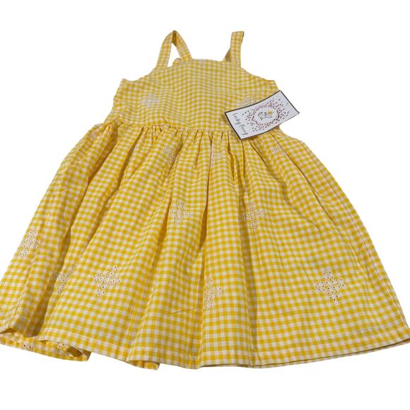 Lucky Penny Other - Lucky Penny Toddler Girl 4T Yellow Sundress NWT